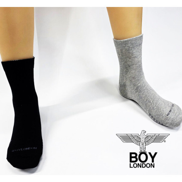 [오늘출발] 보이런던 보이런던 남성 발등포인트 중목 양말 6켤레 3만원 이상 구매고객 무료배송