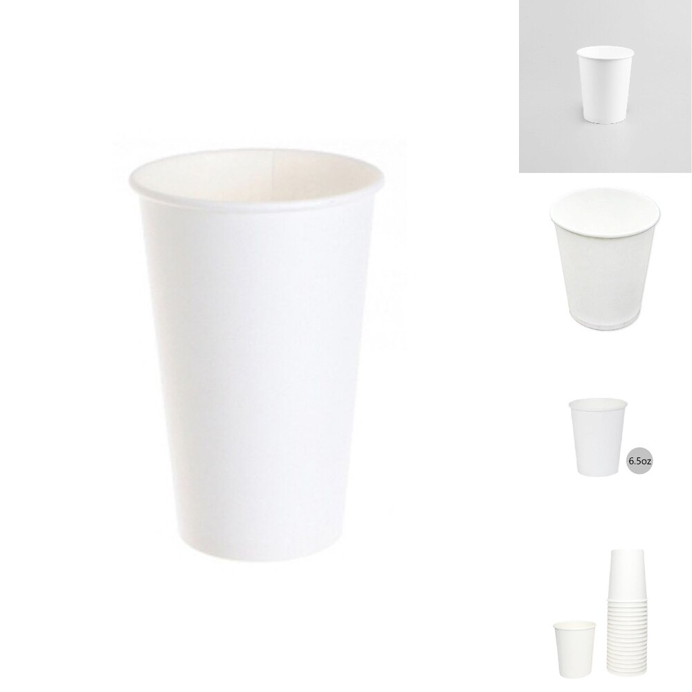 16온스(510ml) 테이크아웃 무지 종이컵 100개 일회용/일회용컵/테이크아웃컵/두꺼운/친환경/큰종이컵/커피