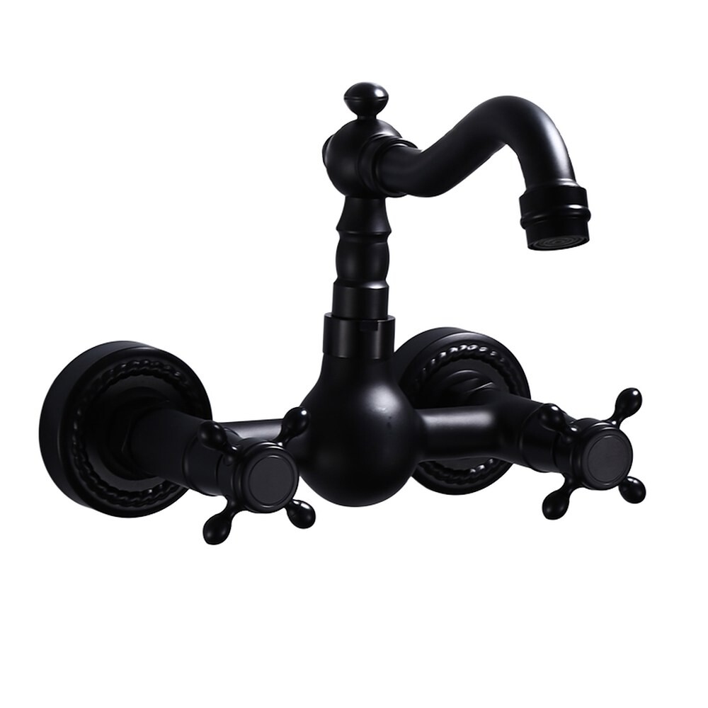 [오늘출발] 욕조 수전 욕실 화장실 냉 탠딩 스파 제트 복고식 블랙 월풀 구미식 구릿입벽식