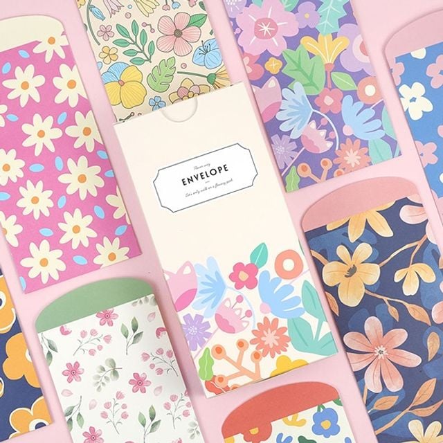 [오늘출발] (당일발송) 편지 엽서 현금 용돈 상품권 감사 봉투 대용량 96매 세트 세로형