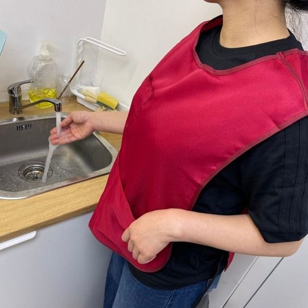 사이즈조절 방수 포켓 앞치마 카페 식당 주문 설겆이 주방 식당 아르바이트 커피숖 작업