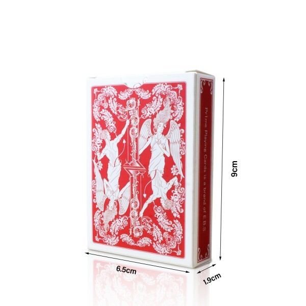 [오늘출발]카드리스트리 플레잉 - 빨간색과 파란색 검정색 코어 종이 포커 카나스타 러미 고피쉬 등 모든 게임에 적합