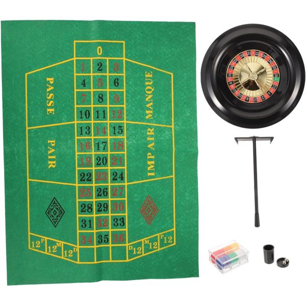 [해외] 러시안 룰렛 슈트 게임 생일 파티 포커 휠 바 테이블 용품