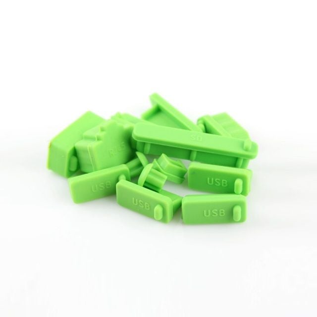 보호캡 Green 13ea-PC 데스크탑 노트북 본체 USB포트 Coms 보호캡 Green 13ea-PC