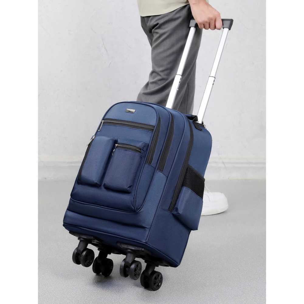 [오늘출발] [해외] 대용량 남자 제품 롤링 캐리어 출장 기내용 백팩 여행가방 [제품 파손 불량 시 100% 환불]