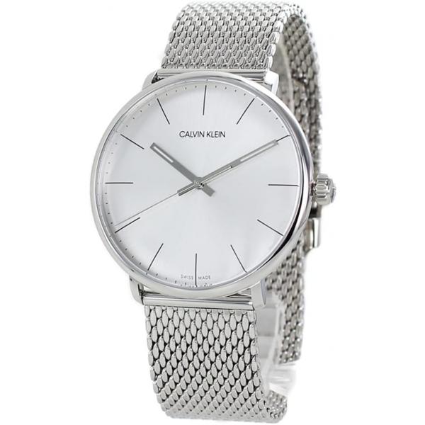 12360441 캘빈 클라인 손목시계 맨즈 시계 수납 케이스 첨부 하이눈 실버 메쉬 팔찌 K8M21126-dc 병행