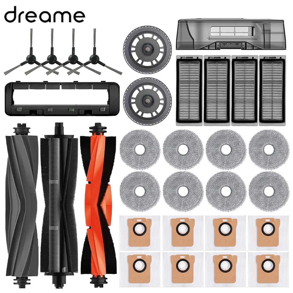 [오늘출발] DREAME BOT L30 ULTRA L20 울트라 로봇 진공 예비 부품 소모품 메인 사이드 브러시 HEPA 필터 걸레 천 먼지