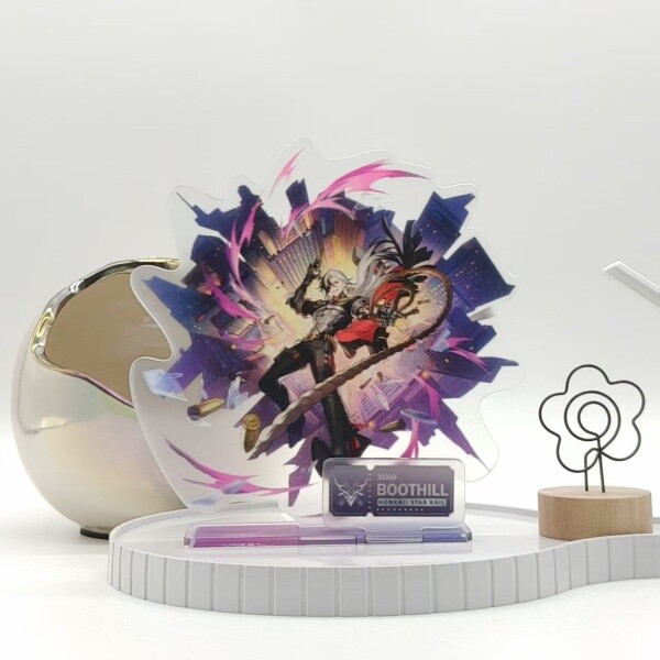 굿샵 스타 레일 아크릴 피규어 스탠디 페르만서 테라 에버나이트 히실렌스 세리드라 파이논 푸그 컬렉션