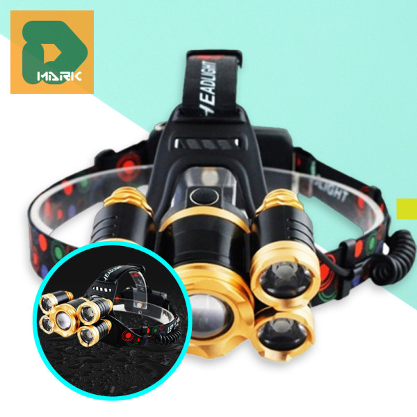 충전식 헤드랜턴 방수 줌인 비춤 조절 경량 등산 사용 밝기 야간 캠핑 줌아웃 낚시 작업 빛 조명 장시간
