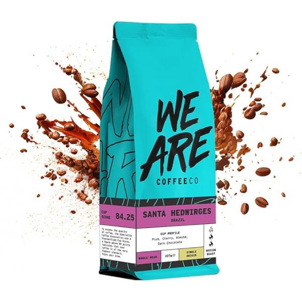 12374332 We Are Coffee Co - 브라질 파젠다 산타 헤드위르게스 통두콩 227g | 미디엄 로스트 커피콩 100%