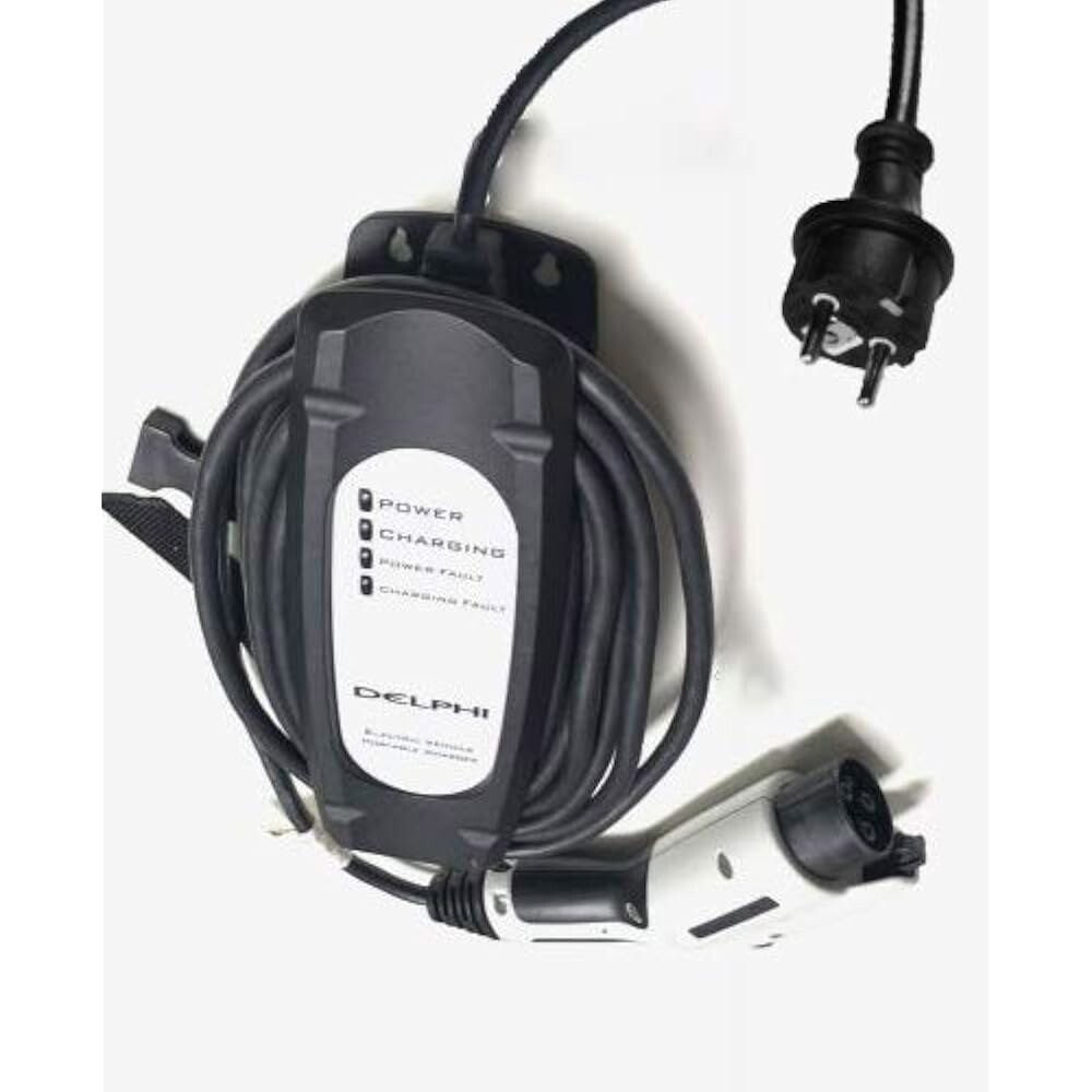 [오늘출발] 1형 및 2형 휴대용 전기 자동차(EV) 충전기 10A 영국 플러그 CEE 유럽 충전소 자동차 EVSE(1형(J1772)