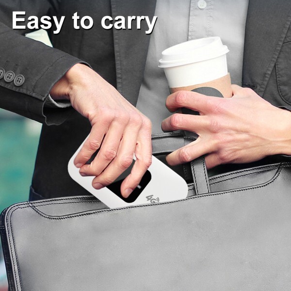 [오늘출발] 미니 공유기 4G LTE 포켓 모바일 스팟 자동차 여행 휴가 임대 캠핑 수집을위한 SIM 카드 슬롯이있는 150MBP