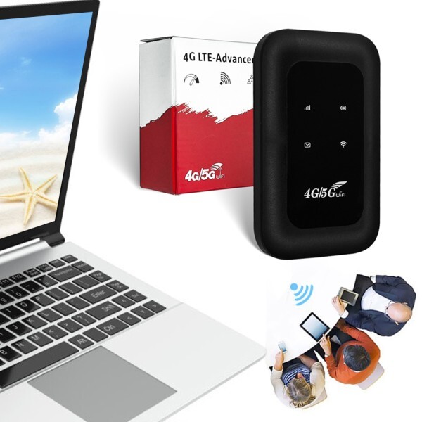 [오늘출발] 미니 공유기 SIM 카드 슬롯이 있는 휴대 미니 라우터 고속 여행 스팟 와이파이 모바일 RV 휴가 캠핑 원격