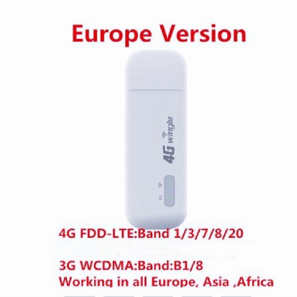 [오늘출발] 미니 공유기 4G LTE 라우터 USB 모뎀 와이파이 동글 잠금 해제 미니 자동차 무선 SIM 카드 슬롯 포함 모바