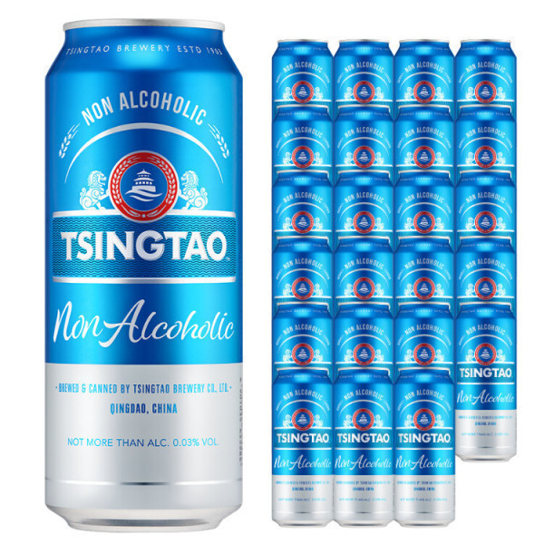 칭따오 칭따오 0.0 논알콜릭 500ml 24캔 / 논알콜 맥주 No.1 /전국 최저가 도전
