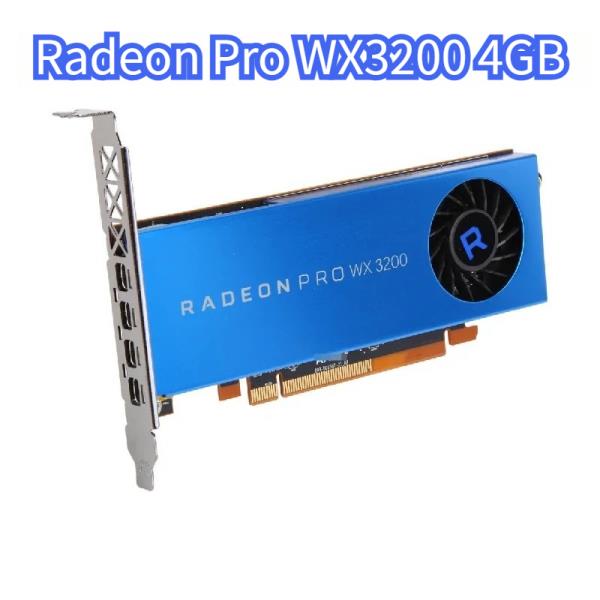 [오늘출발] 1PCS 오리지널 라데온 프로 WX3200 4GB 그래픽 전문가용 카드 고품질