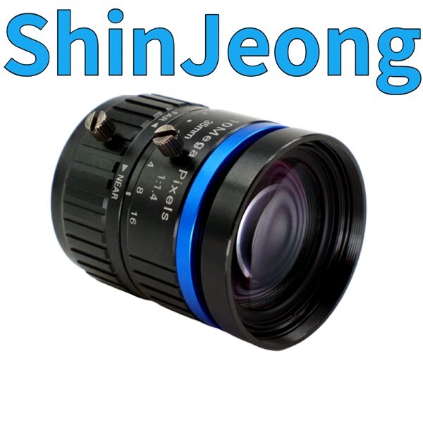 [오늘출발]납품전문 10MP 1인치 35mm C-마운트 머신 비전 렌즈 F1.4 4K CCTV IP 보안 네트워크 카메라 산업용 SL-0375