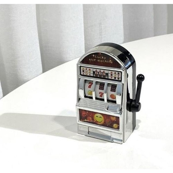 미니 슬롯머신 룰렛 모형 1+1