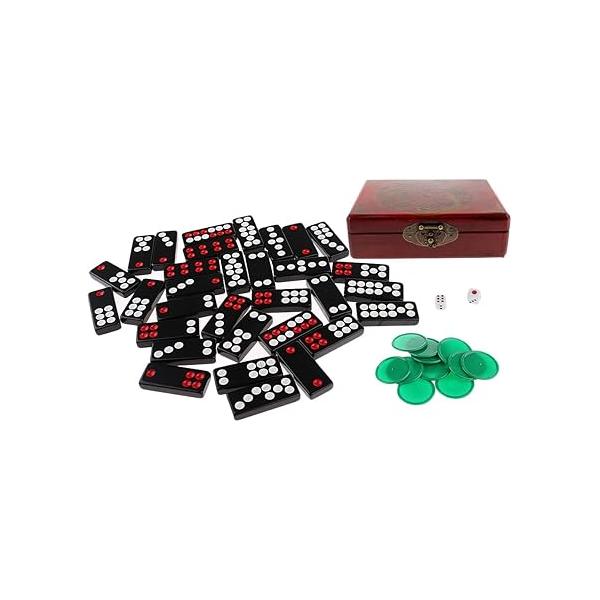 12441530 중국식 파이 가우 타일 세트 카지노 게임 파티용 재미있는 장난감