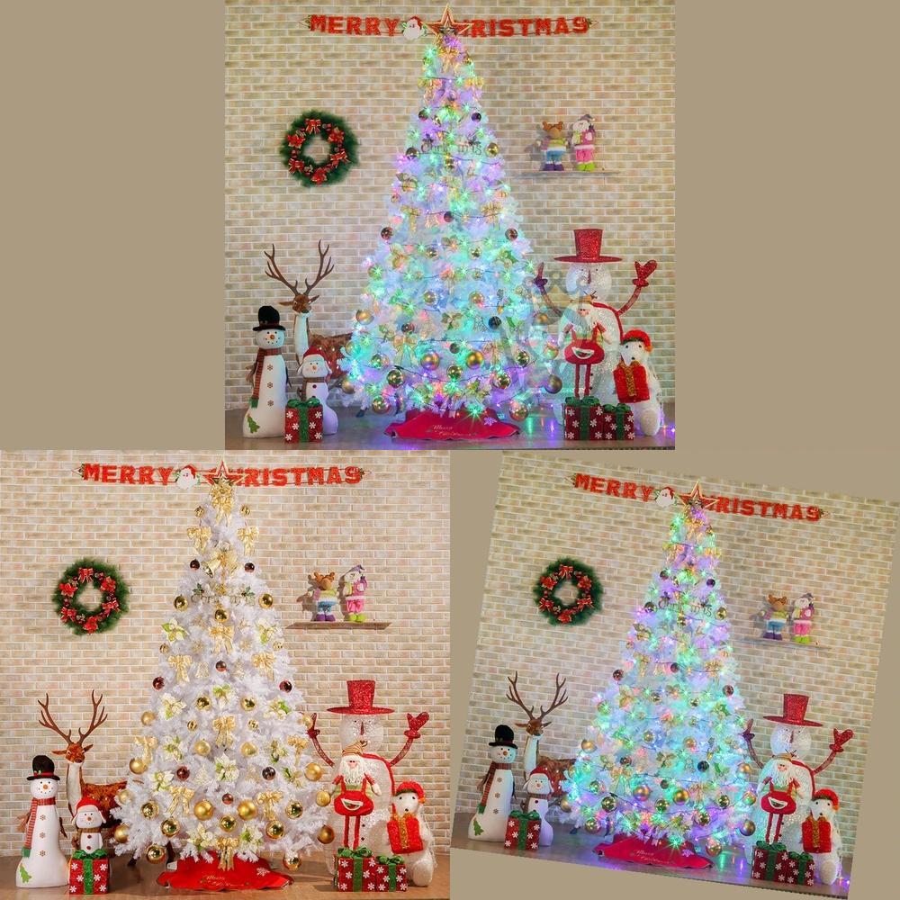 [오늘출발] 마켓보스야 300cm 카니발골드 화이트 홀로그램 중형트리 풀세트 성탄절 풀세트트리완제트리 교회트리 오피