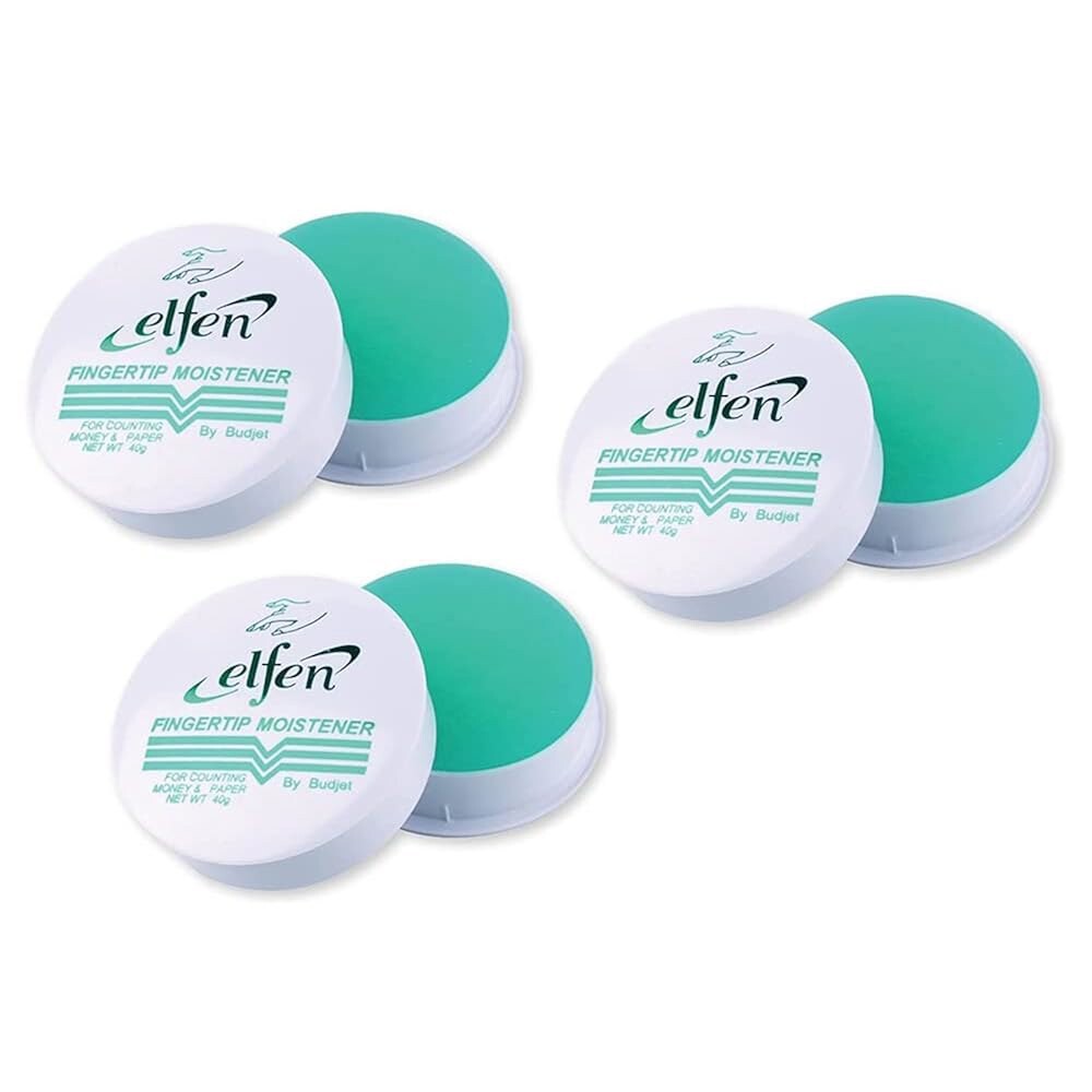 [오늘출발] 엘펜 무취 논슬립 카운팅 머니 페이퍼 산 프리 40g. 핑거팁 보습제 3개
