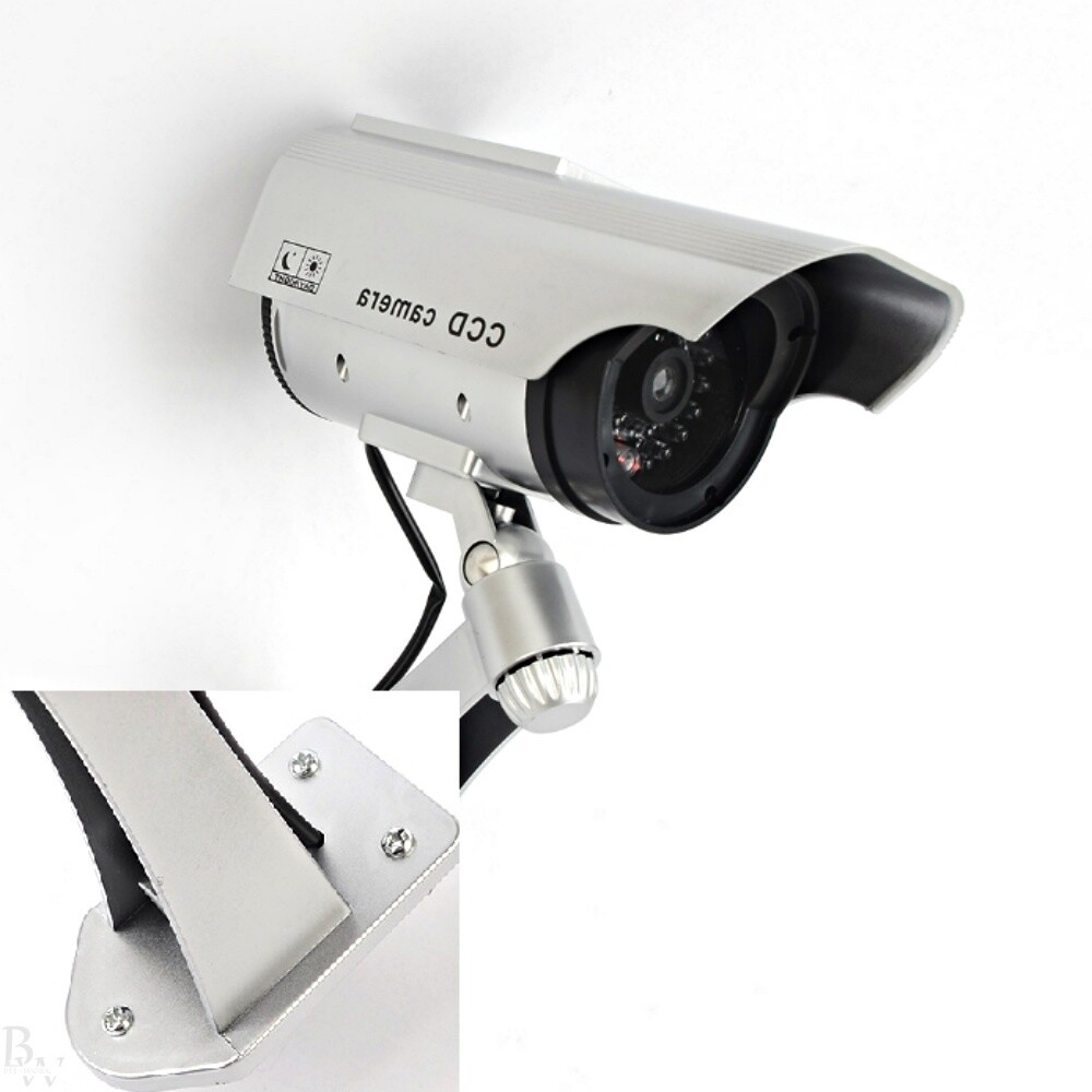 [오늘출발] 비워크 돌출형 태양광 충전식 가짜 CCTV 모형카메라 CCTV모형 가짜카메라 모형CCTV