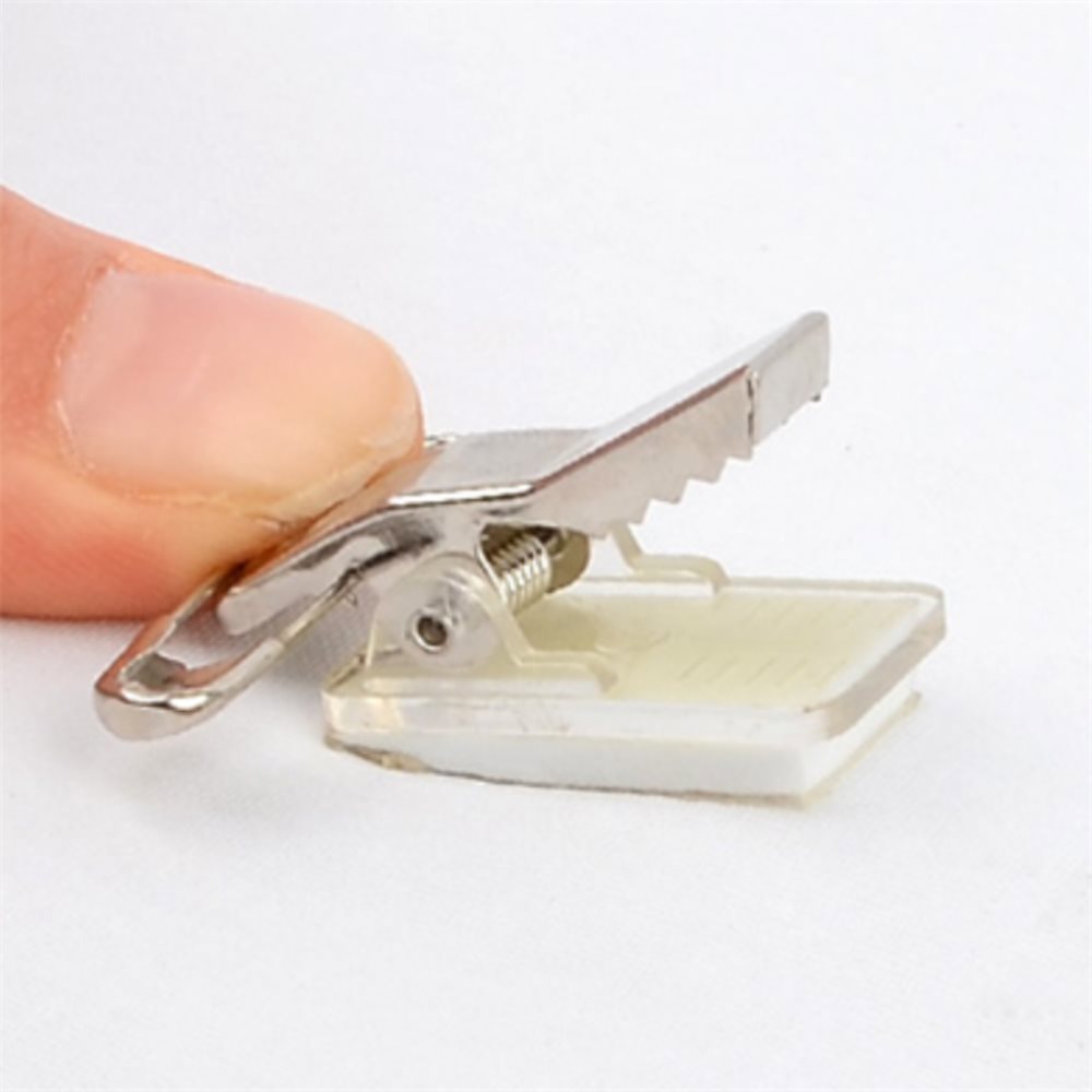 [오늘출발] 길다스 부착용 집게핀 10P 네임택 이름표명찰옷핀 명찰옷핀집게형 이름표명찰집게