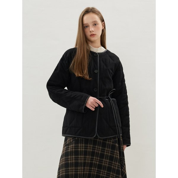 [신세계백화점]올리브데올리브 (광주신세계)배색 다이아 퀼팅패딩 OP5WMA91