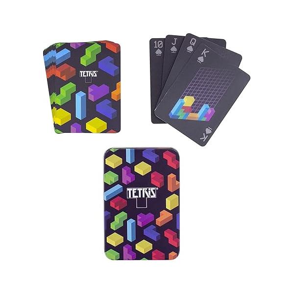 12456694 테트리스 몬스터 돈 렌티큘러 플레이 카드 52개 세트 게임 포커 및 블랙 잭에 수집가용 엠보싱