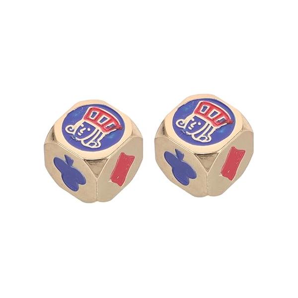 12490146 성인 파티 게임용 2개 포커 주사위 대형 바이킹 팬시 쿨 아트 게임 휴대용 액세서리