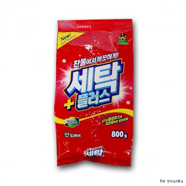 세제 산 타이 세탁 표백제 플러스 액체