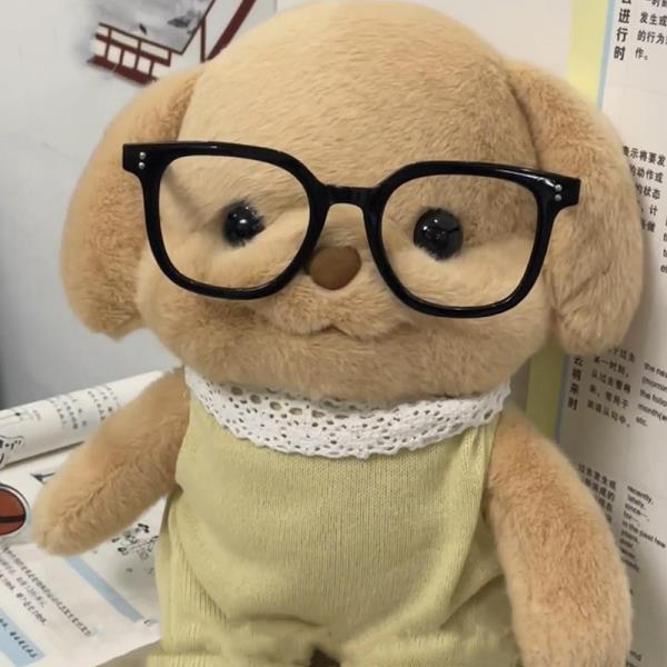[오늘출발] [해외] 20cm 실바니안 귀여운 푸들    가족 강아지 페르시안 고양이 인형 방 장식  선물