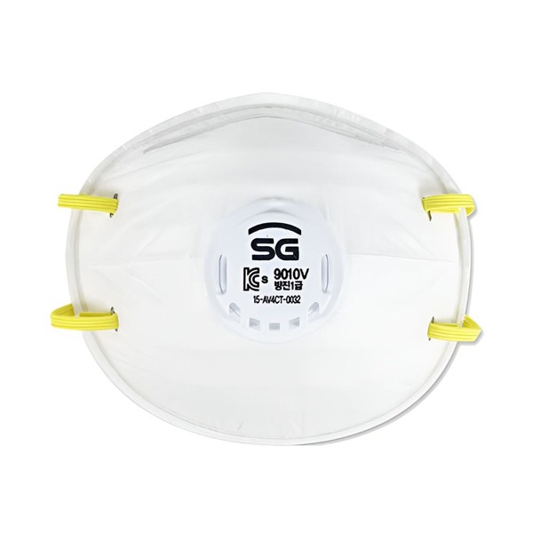 SG 9010V 1급 방진마스크 밸브형 10개입 방진마스크 밸브형마스크 안전마스크