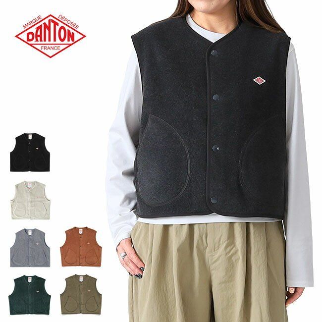 [해외] 해외 단톤 여성 플리스 양털 칼라리스 조끼 DT-A0521 25AW