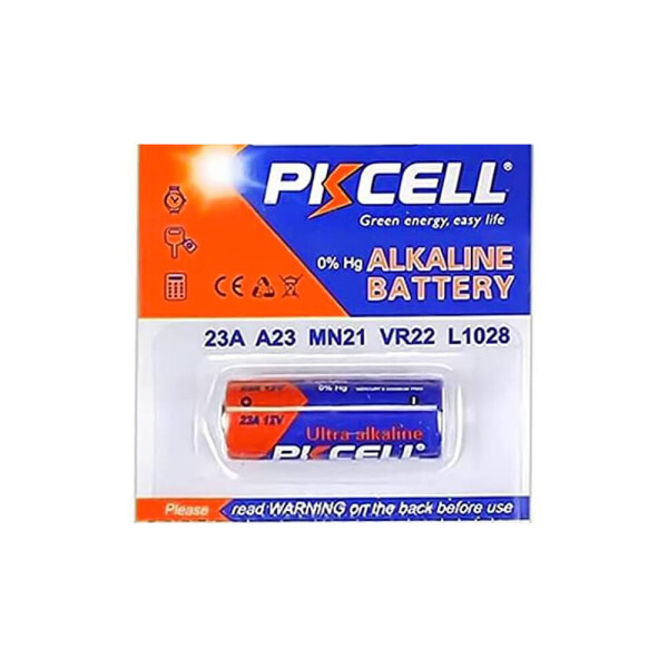 [오늘출발] PKCELL 알카라인 건전지 23A 12V 1알 개별 카드포장
