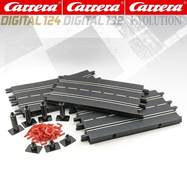 [오늘출발] 카레라 슬롯 자동차 트랙 부품 디지털 124 에볼루션 20587 램프 브릿지 크로싱