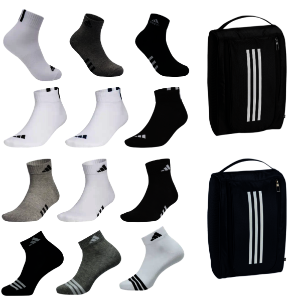 [오늘출발] 아디다스골프 (HOT특가딜)아디다스 BEST 양말 모음 3P/슈즈백/최대~70% SALE/무료배송