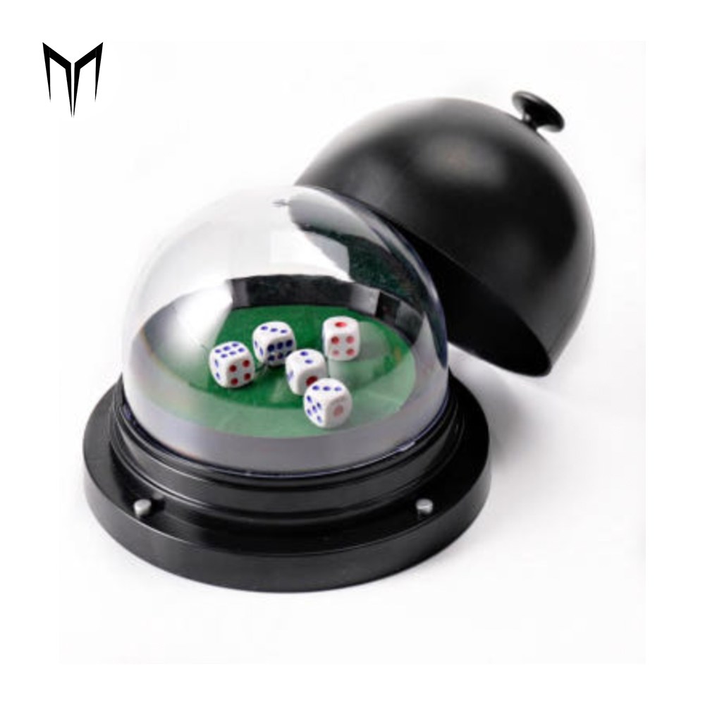 [오늘출발] 자동 셔플 섞기 컵 식보 위 고무매트 커버 카지노 다이사이