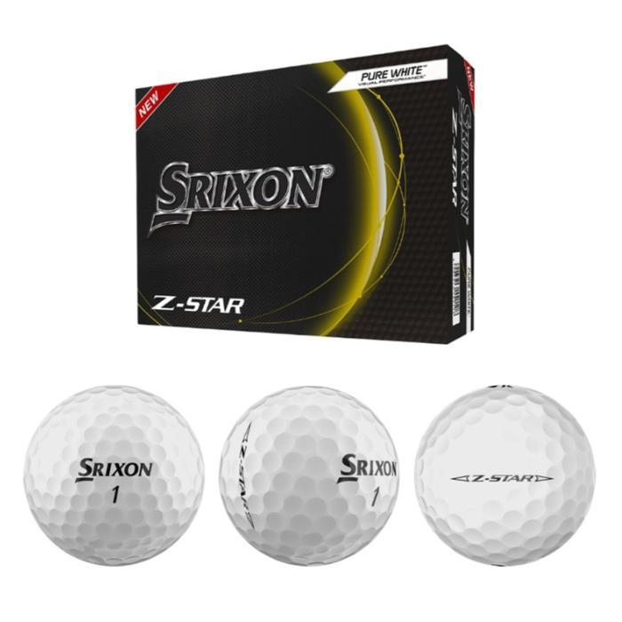 스릭슨 골프 공 볼 스피드 스핀 Z-STAR8 화이트 12구