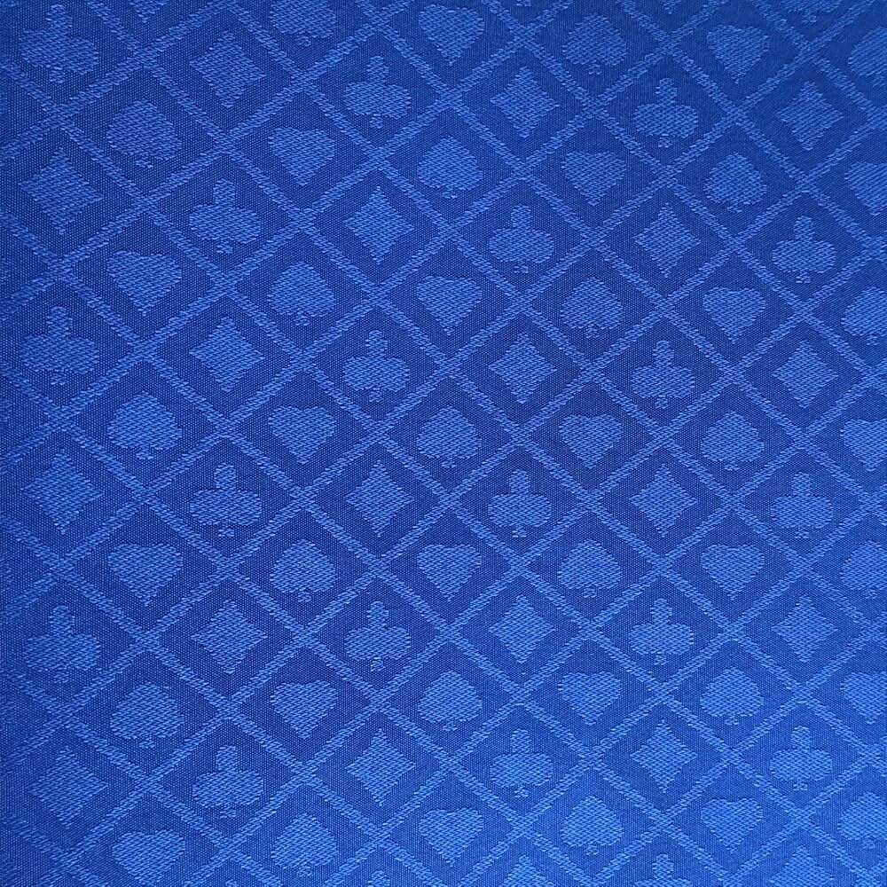 [오늘출발] 스피드 천 포커 테이블 패브릭 - 카지노 카드 게임 펠트 탑 커버 액세서리의 108X60인치 섹션 파란색