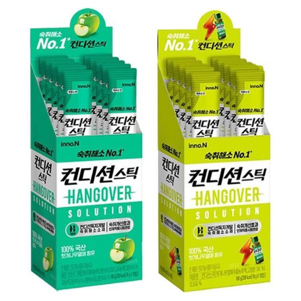 하프클럽/기타 컨디션 스틱 18G 오리지날 20개 + 그린애플 20개 (총 40