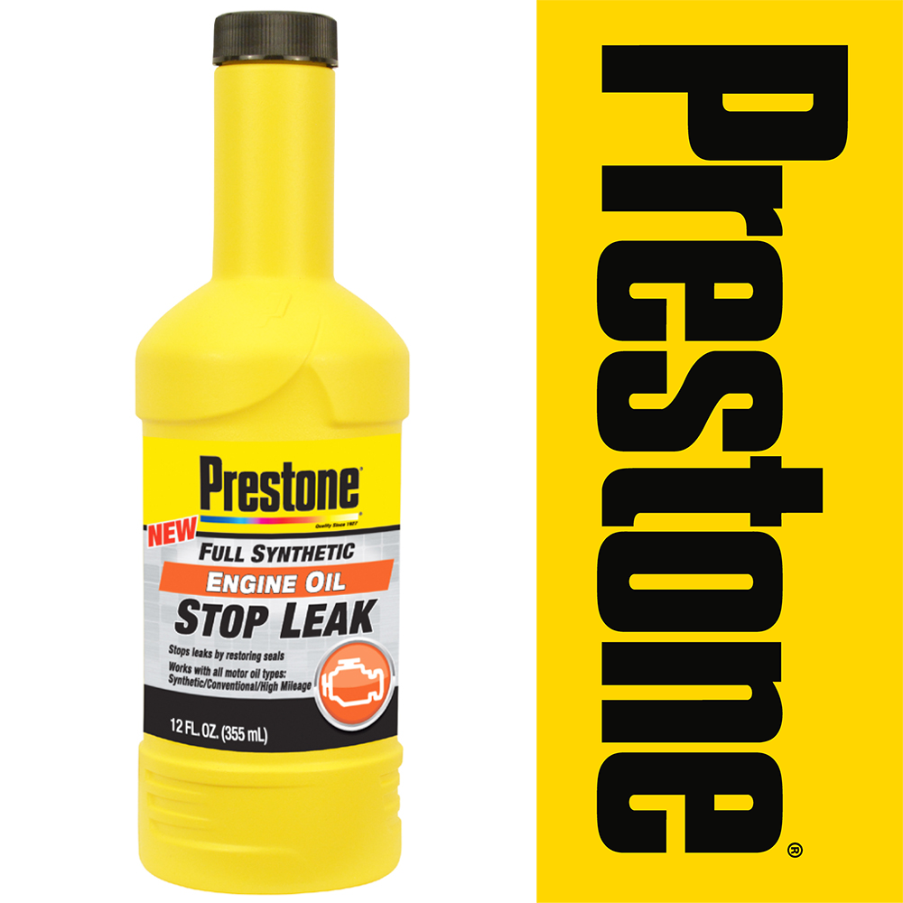 프레스톤 100% 합성 엔진오일 누유방지제 355ml