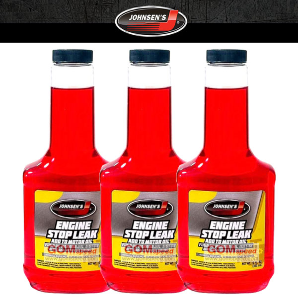 [오늘출발]존슨 엔진오일 누유 방지제 355ml 스탑리크 3개 세트