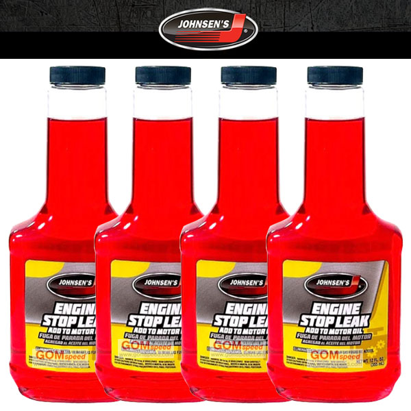 [오늘출발]존슨 엔진오일 누유 방지제 355ml 스탑리크 4개 세트