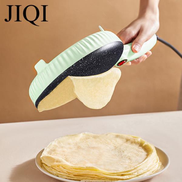 [해외] 자동 팬케이크 만드는 기계 인스턴트 가열 DIY 스낵 부리또 베이킹 팬 크레페 메이커 스프링 롤 Flapjacks