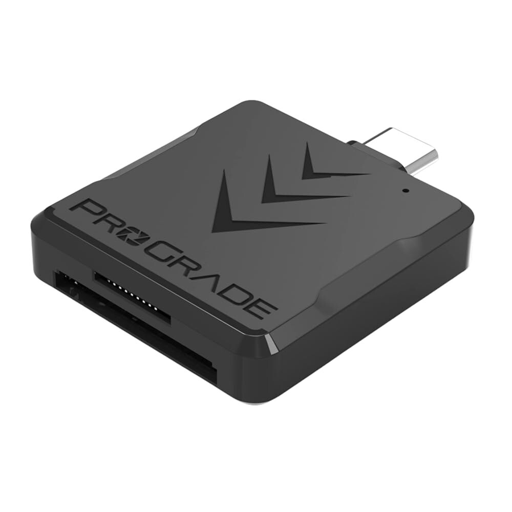 [오늘출발] PROGRADE 디지털 SDXC 및 MICROSDXC 듀얼 슬롯 모바일 카드 리더 USB-C 3.2 2세대(PGM0.5)