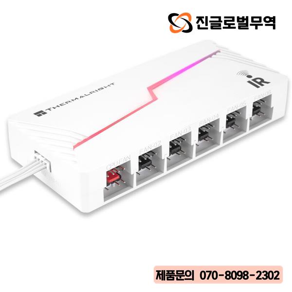 [오늘출발] [해외] Thermalright TL-ARGB  FAN HUB 컴퓨터 팬 허브 ARGB 및 PWM 조명 속도 동기화/리모컨 포함