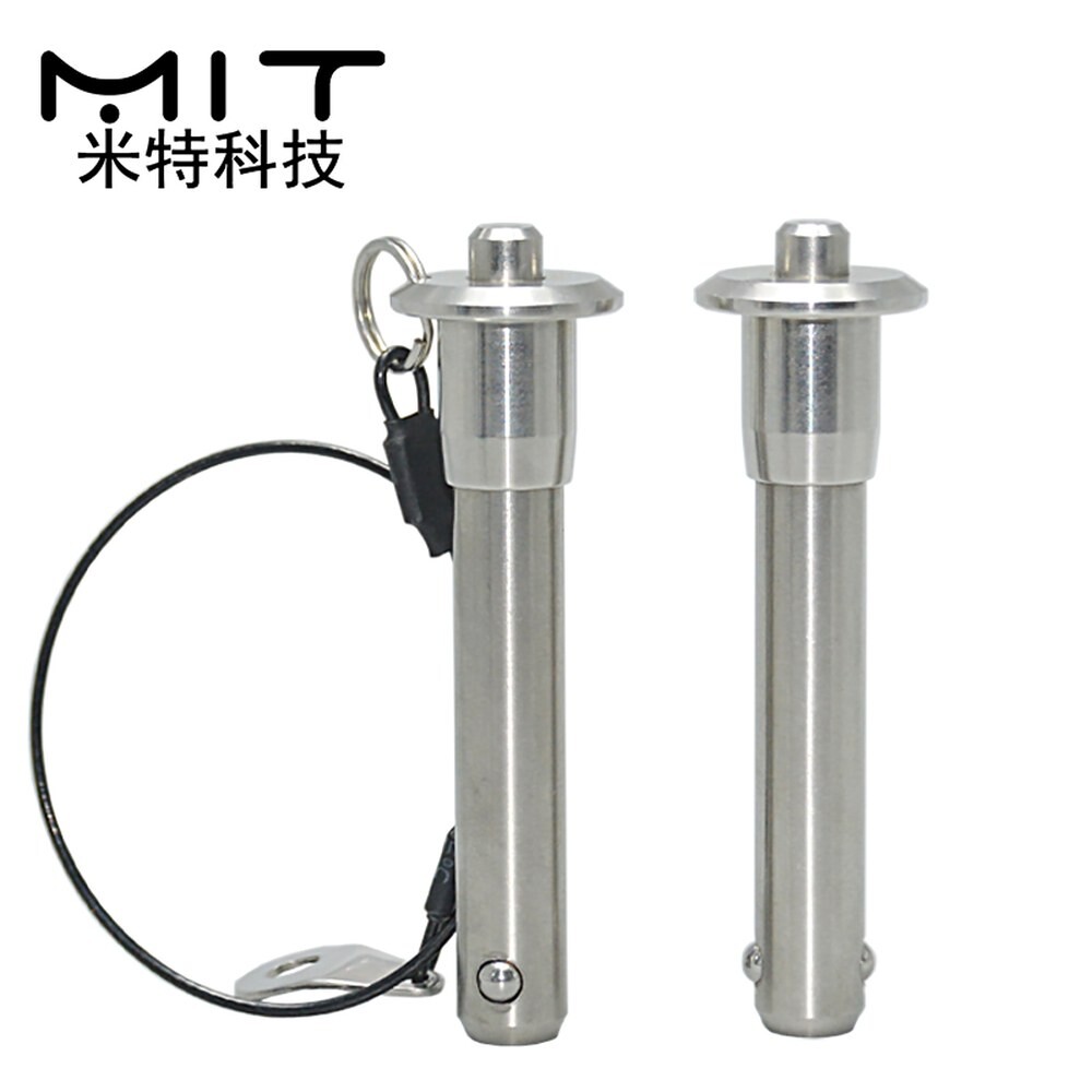 [오늘출발] 1pcs 스테인레스 스틸 모든 잠금 핀 원형 버튼 핸들 슬롯 핀 플런저 인덱싱 플런저 퀵 릴리스 핀 직경 5 to