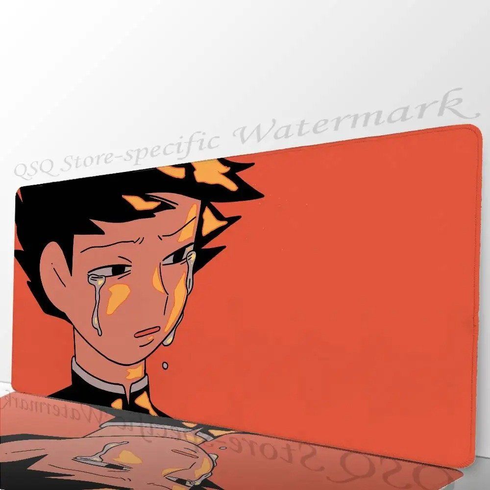 모브사이코 에스퍼 감성 네온 대형 데스크 장패드 z2 LockEdge800x300x2mm