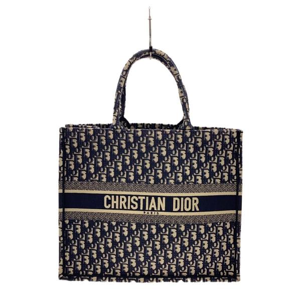 [중고] [중고]12701805 (중고) Christian Dior BOOKTOTE 북 토트 오브리크 라지백/네이비베이지/M1286ZRIW 상품 상태 :